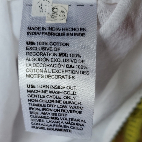 Chico's White Blouse with Pink Embroidery - Picture 5 of 13